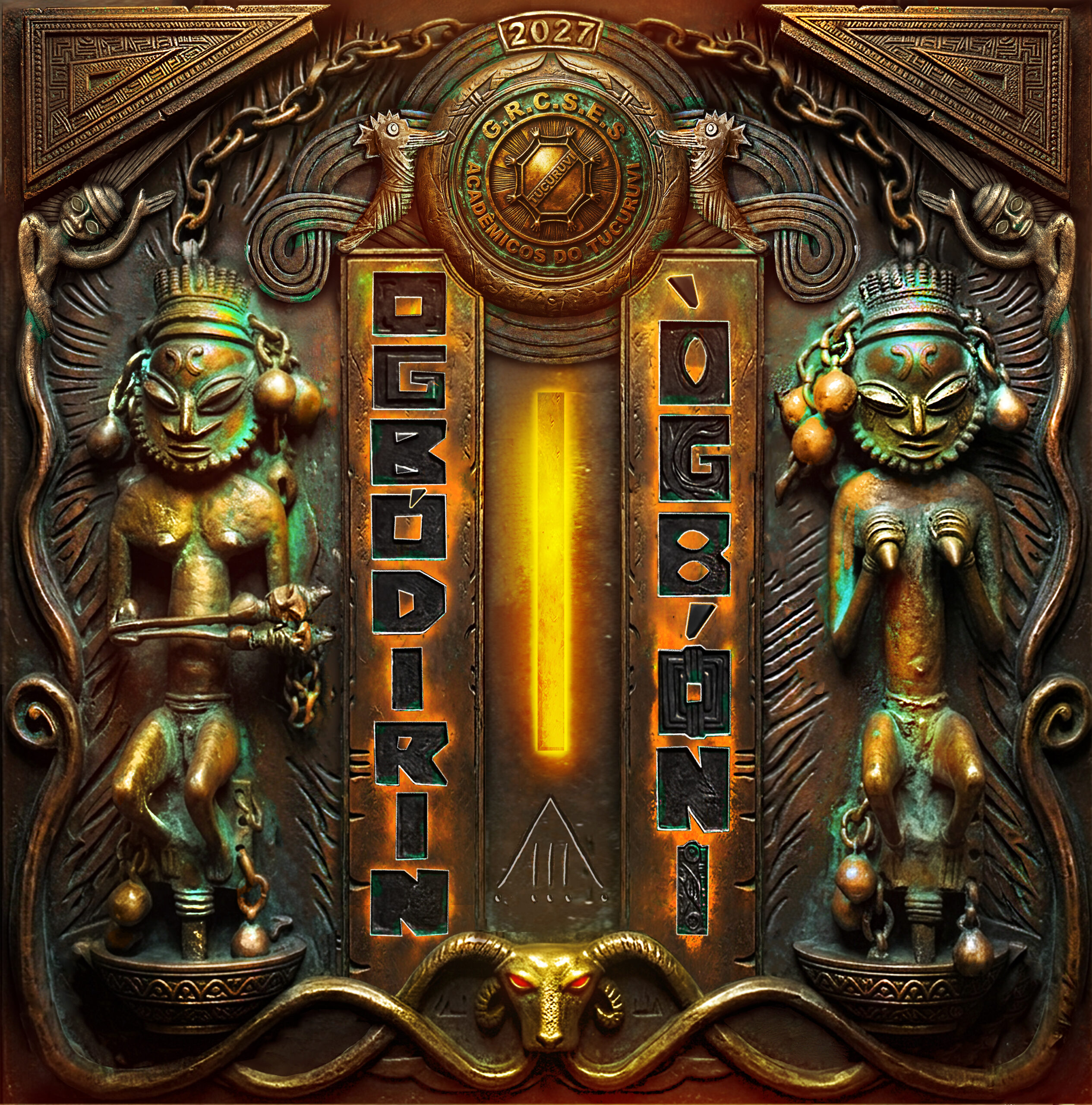 Logo do enredo da Acadêmicos do Tucuruvi para o carnaval de 2027